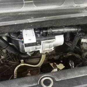 Место установки Бинар 5с бензин на Kia Sportage